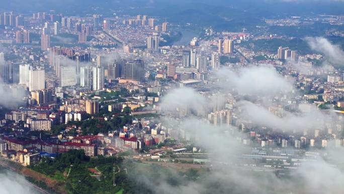 怀化市航拍大景