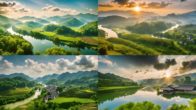 江西婺源宣传片素材