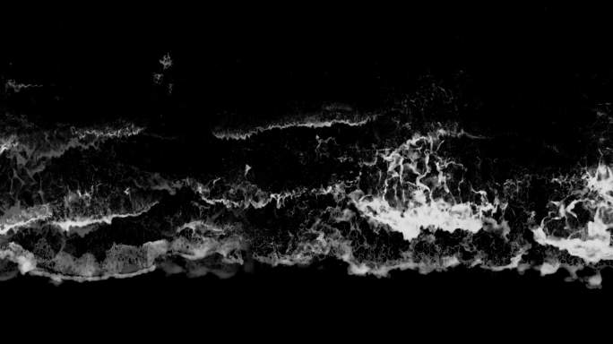 8K海浪白水_循环慢速