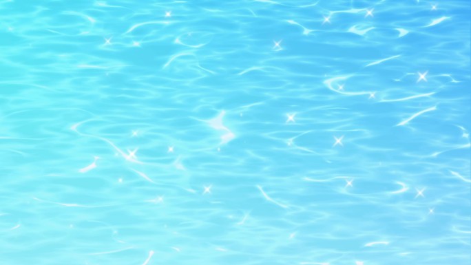 大海 海洋 海面 泳池 海水 卡通 流水