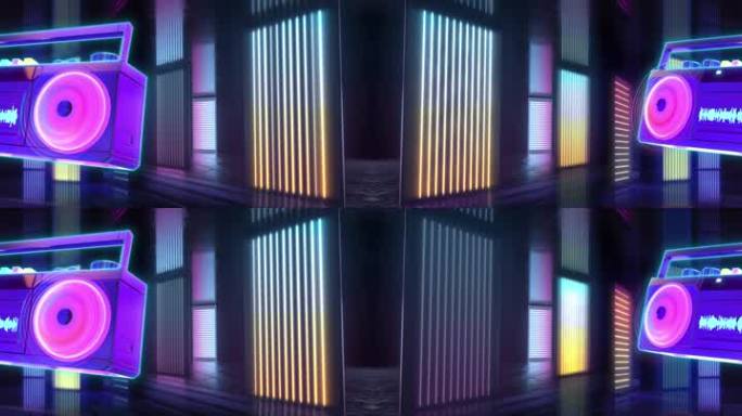 【10K】时尚复古霓虹DISCO 音箱