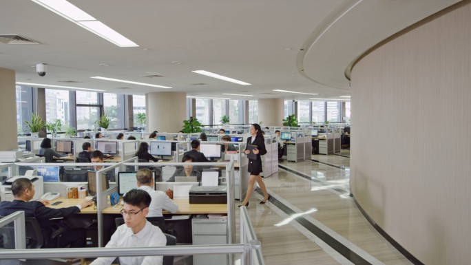 办公室工位办公企业客服