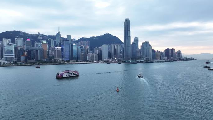 香港维多利亚港 香港邮轮