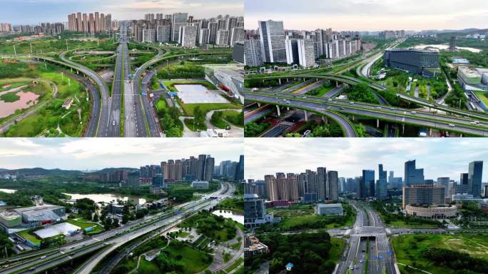 道路 城市立交通达顺畅经济脉络