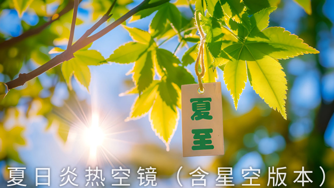 【新版特惠】夏天夏至夜景星空美景合集