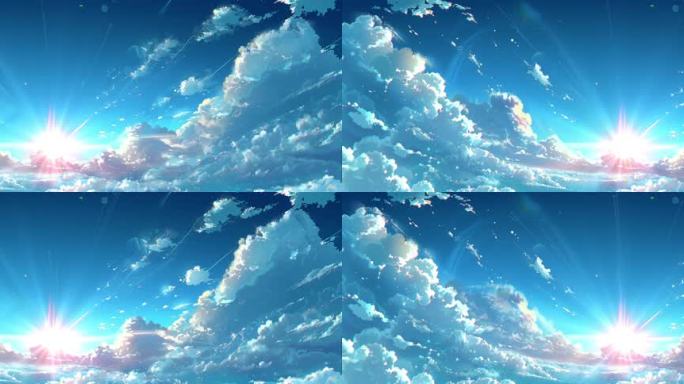 5K 漫画天空 宫崎骏风格