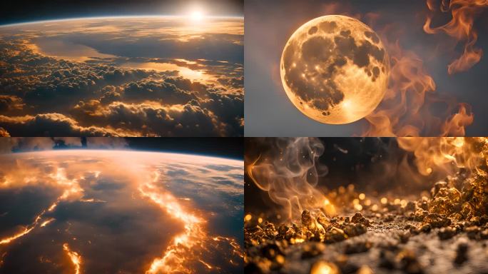 什么米宇宙太空探索地球表面