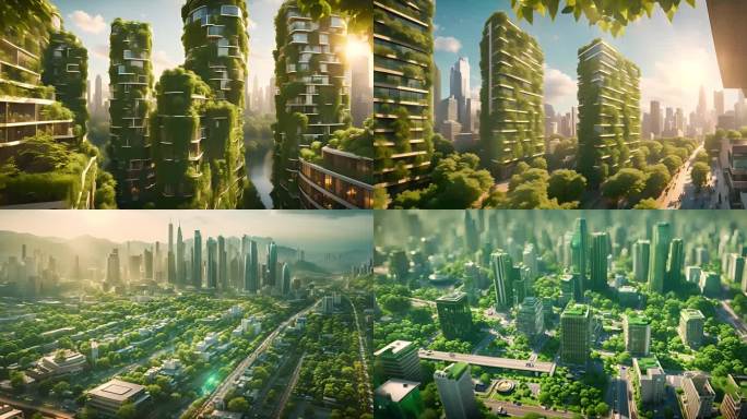 绿色城市 碳中和 生态城市 未来城市