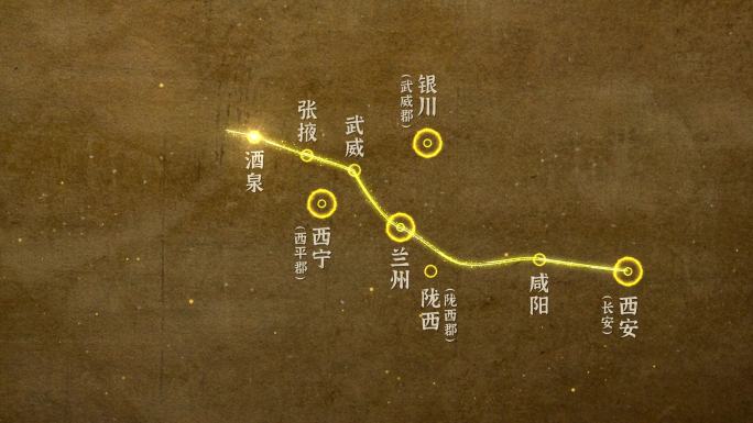 地图路径生长AE工程