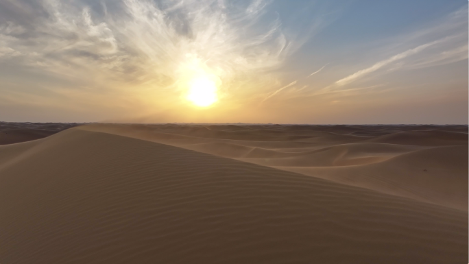 大气磅礴壮观唯美沙漠