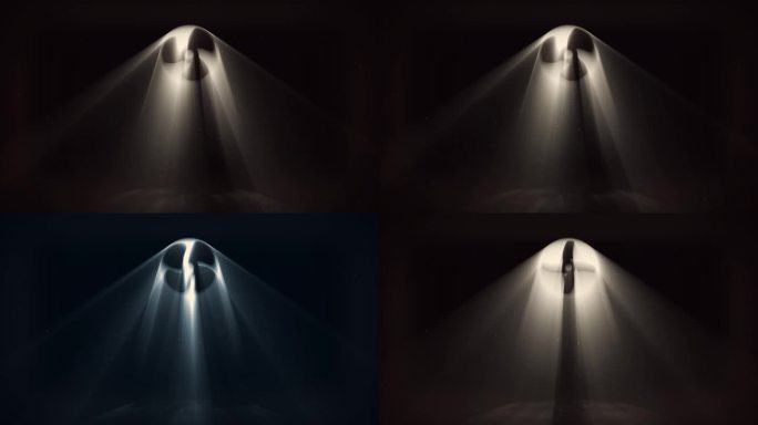 【AE+视频】逆光出风口风扇页透光背景