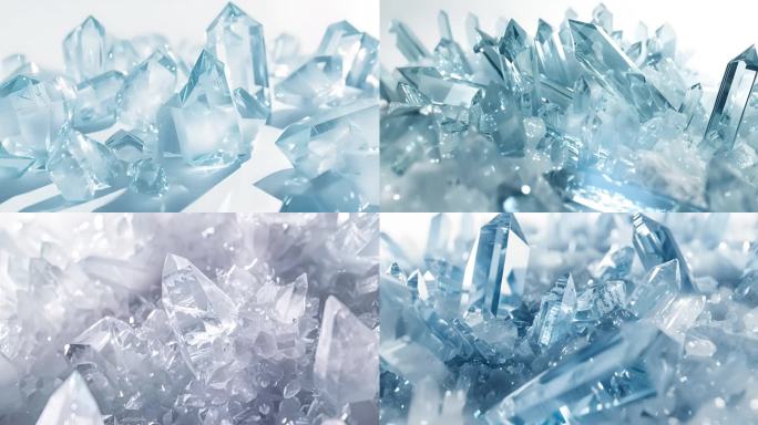 【合集】水晶矿物矿石玻璃纯净