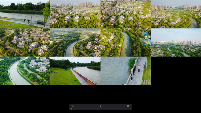 成都金牛区华侨城东岸 天屿 多镜头合集