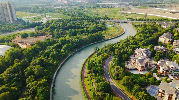 成都金牛区华侨城东岸 天屿 多镜头合集