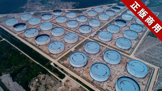 大连港口大窑湾港散粮港油罐码头航拍