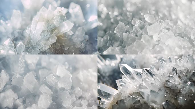 矿石 冰晶 水晶 石英石矿