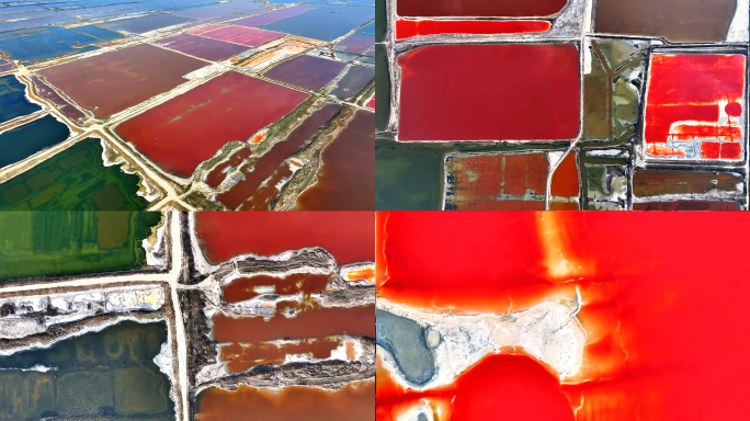 【4K】山西运城盐湖 盐池