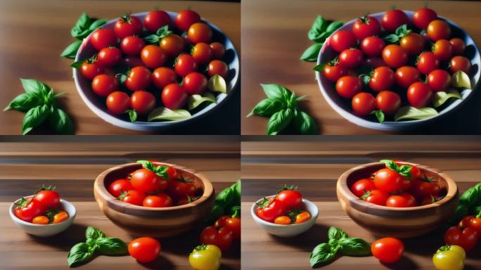 番茄西红柿素食健康食物