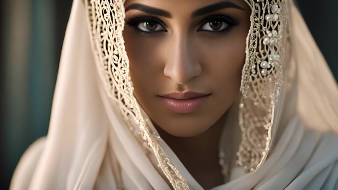 中东阿拉伯女人