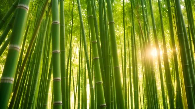 竹林 竹叶