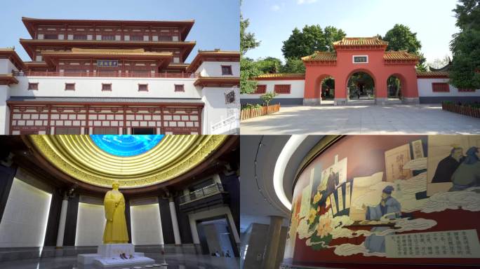 4K南阳张仲景医圣祠