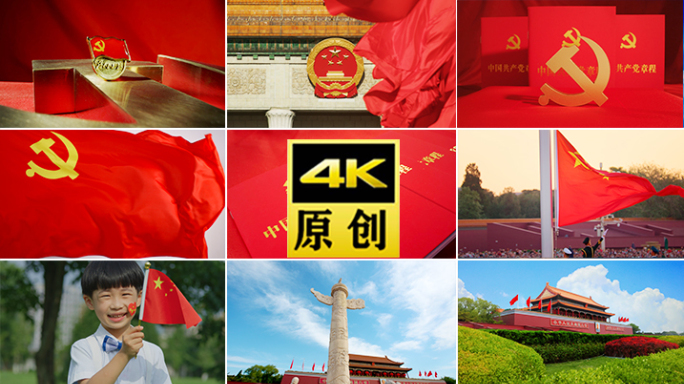 中国梦祖国新时代法律党党党建红旗宪法国家
