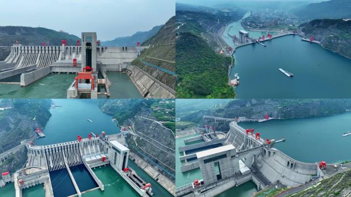云南向家坝水电站大国重器