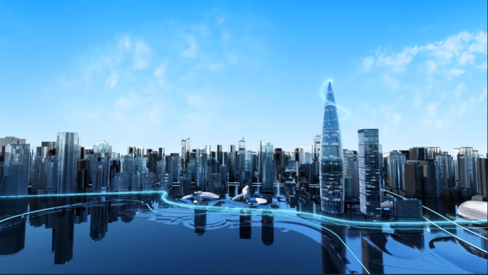 深圳建筑生长城市发展数字化