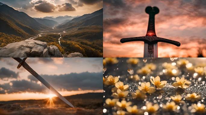 日出日落大自然空镜