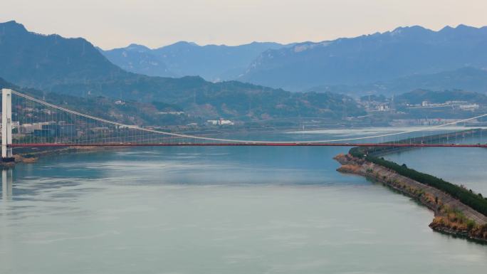 湖北宜昌长江三峡大坝旅游景区 西陵大桥