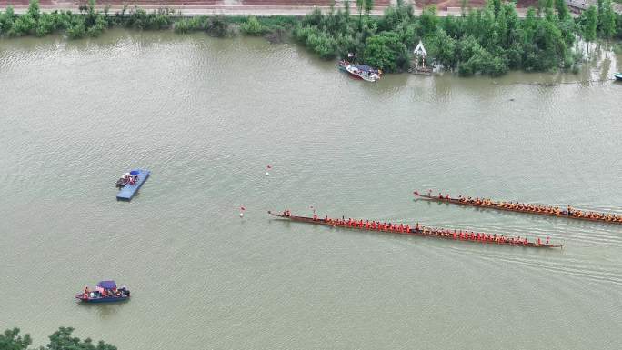 中国广东省广州市荔湾区龙舟邀请赛