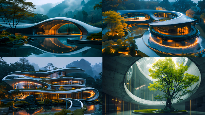 高端建筑设计生态住宅概念设计