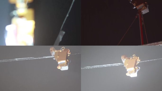 电网覆冰，除冰机器人高科技除冰