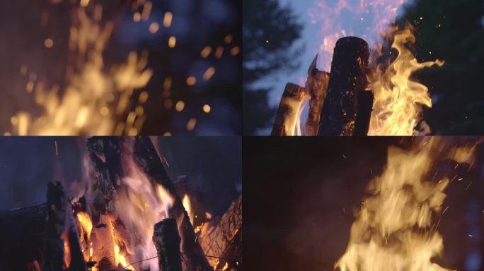 火焰篝火 黎明篝火 黄昏篝火野外用火火种