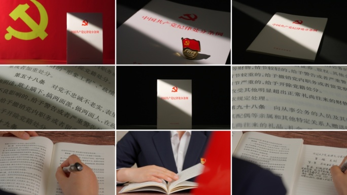 【2023最新版】纪律处分条例纪律学习