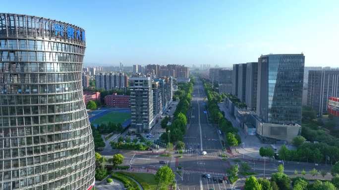 航拍北京大兴 大兴城区航拍-2