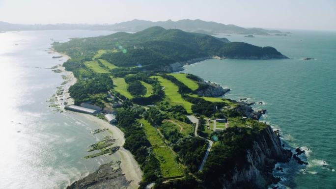 航拍 刘公岛 纪念 文旅 雕像 甲午战争