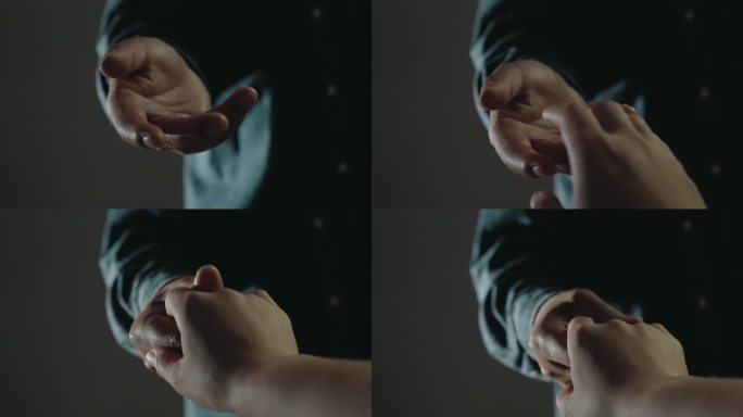 伸出手帮助需要的人