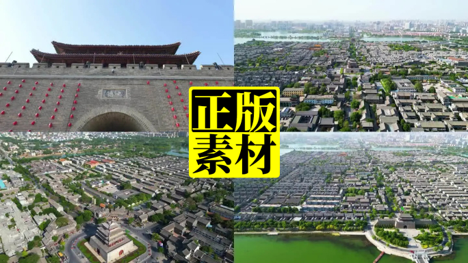 山东聊城东昌湖水上古城光岳楼