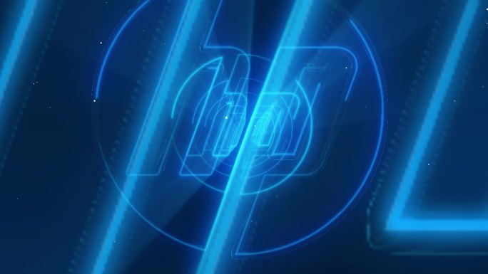 粒子穿梭星空地球LOGO片头