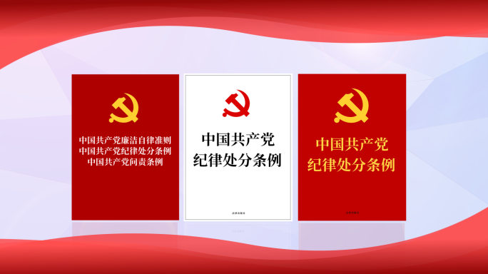 中国共产党纪律处分条例准则书籍