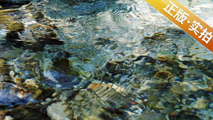 清澈流水山泉水山涧水流溪流溪水