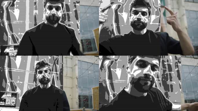 失帧发光滤镜【AE模板】