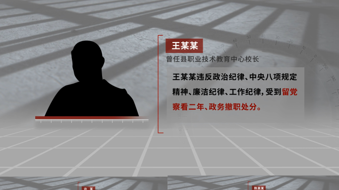 纪委警示教育片 审判结果 嫌疑人