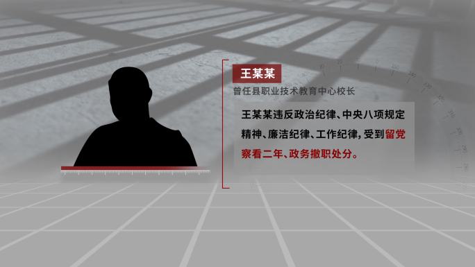 纪委警示教育片 审判结果 嫌疑人