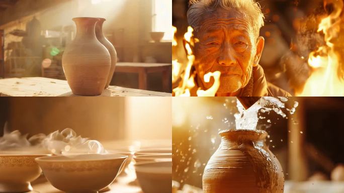 非遗 中国瓷器 陶器 烧制