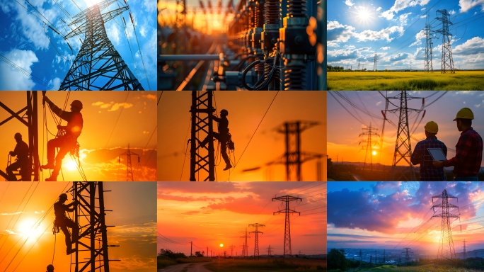 国家电网检修 电力系统 生活用电