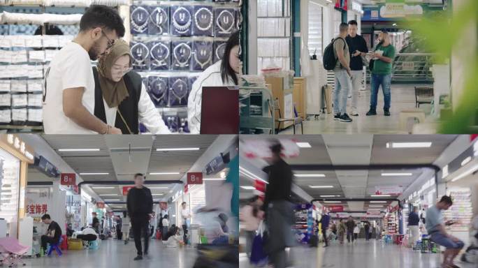 义乌国际小商品市场人流空境