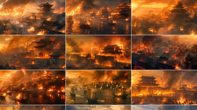 4k古代战场战火纷飞合集