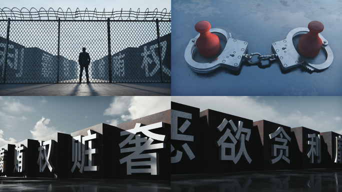 经济犯罪贪污受贿反腐倡廉清正廉洁法治光明